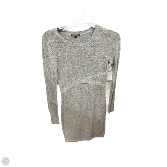 Dress Casual Short By Express In Grey, Size: Xs