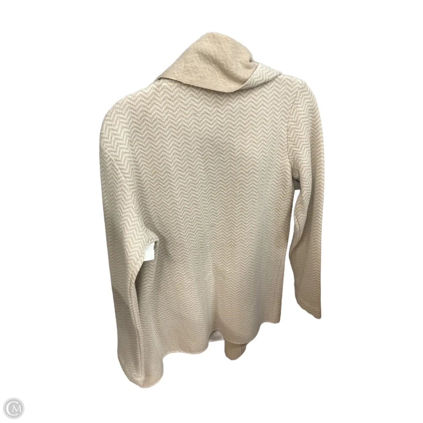 Cardigan By Adrienne Vittadini In Chevron Pattern, Size: L