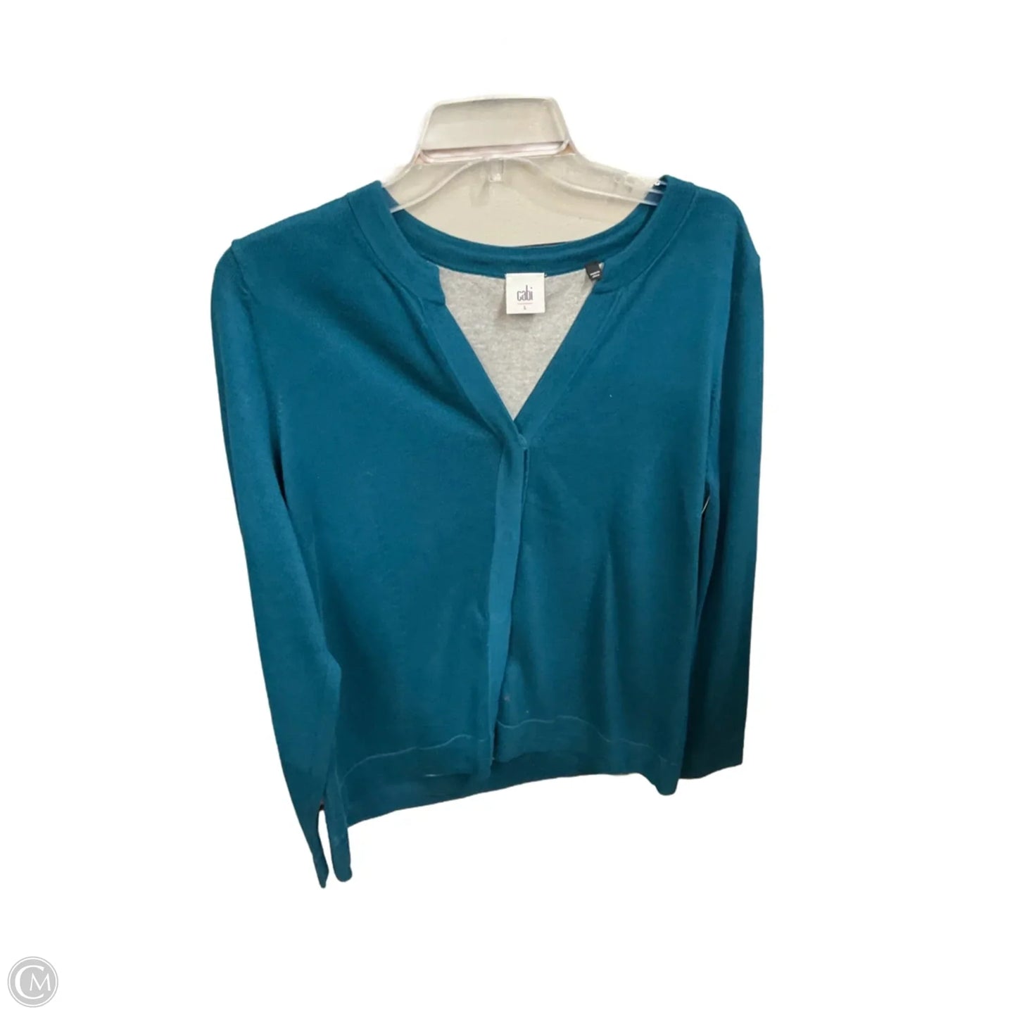 Cardigan By Cabi In Teal, Size: L