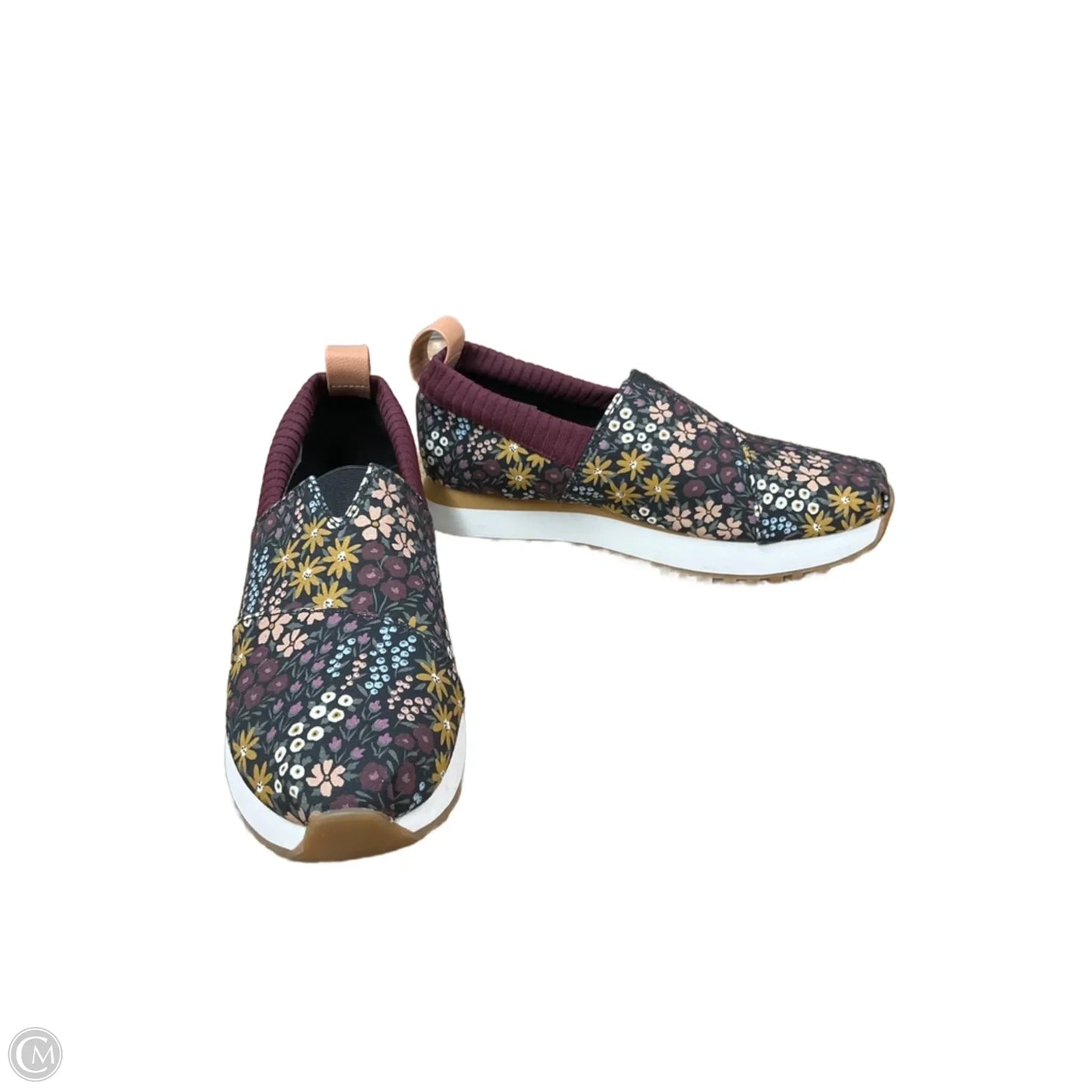 Shoes Flats By Toms In Floral Print, Size: 7