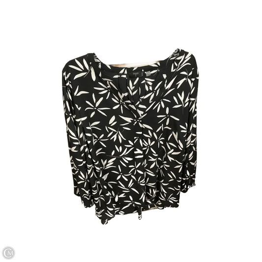 Blouse 3/4 Sleeve By Tahari In Floral Print, Size: 2x