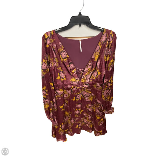 Dress Casual Short By Free People In Purple, Size: L