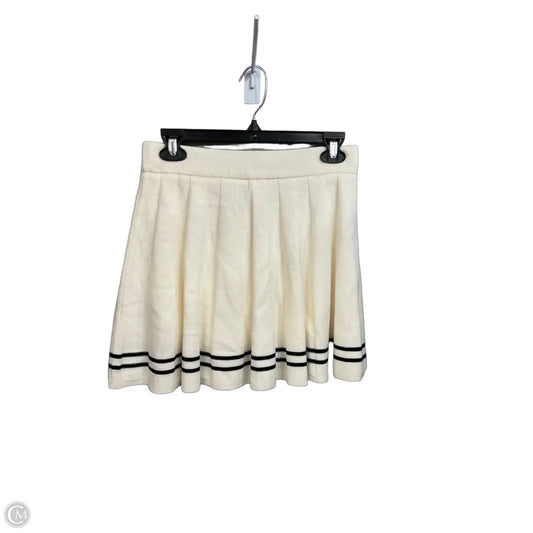 Skirt Mini & Short By Sincerely Jules In White, Size: S