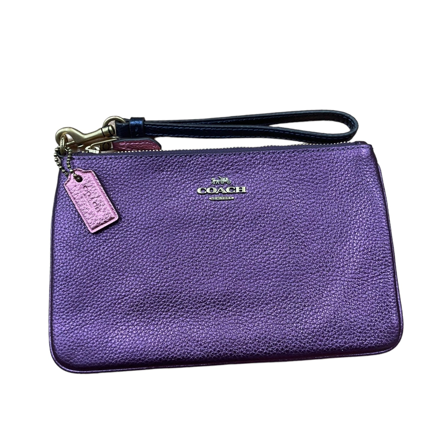 Wristlet Designer Coach, Size Medium