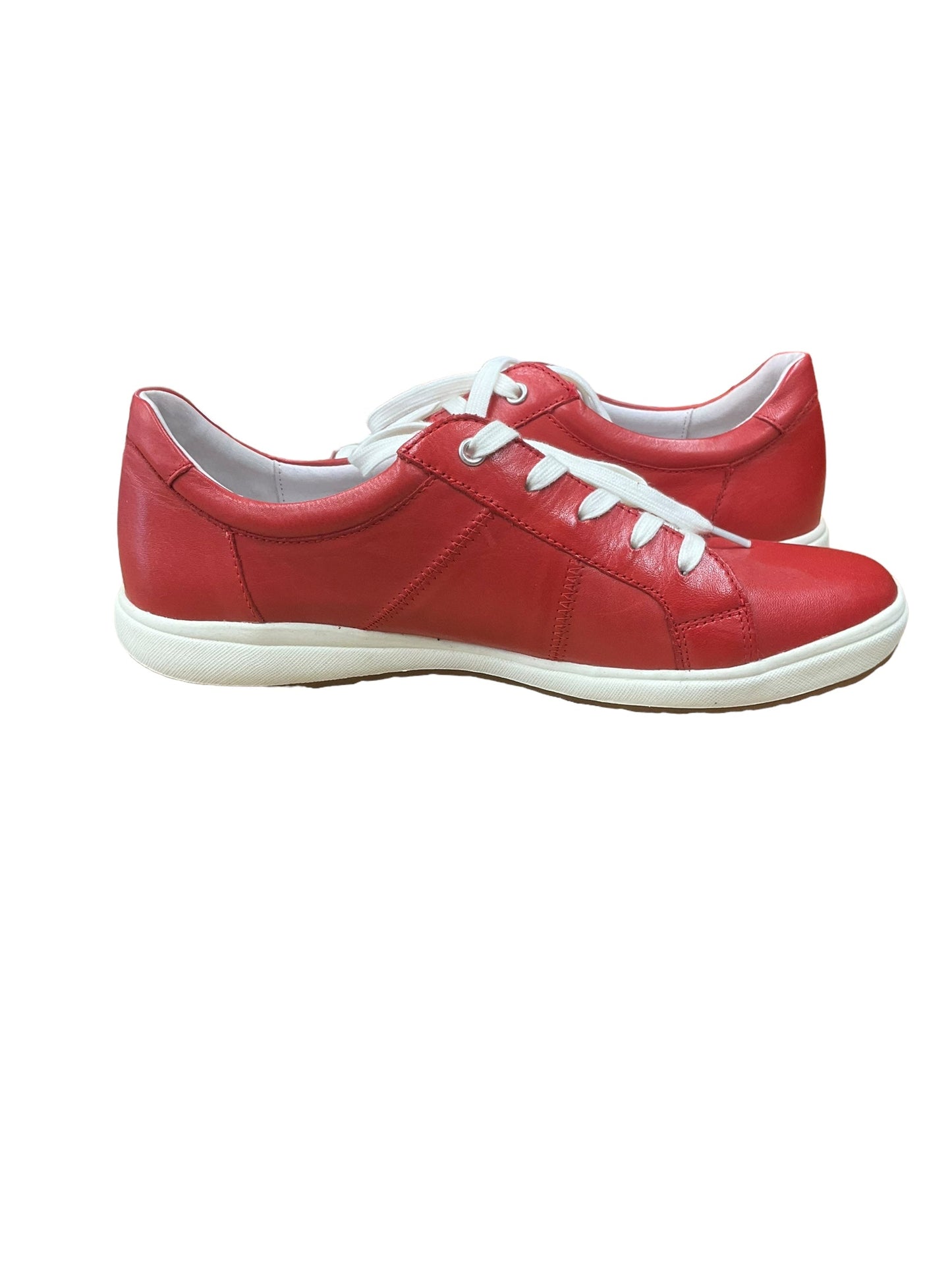 Red Shoes Sneakers Josef Seibel, Size 9