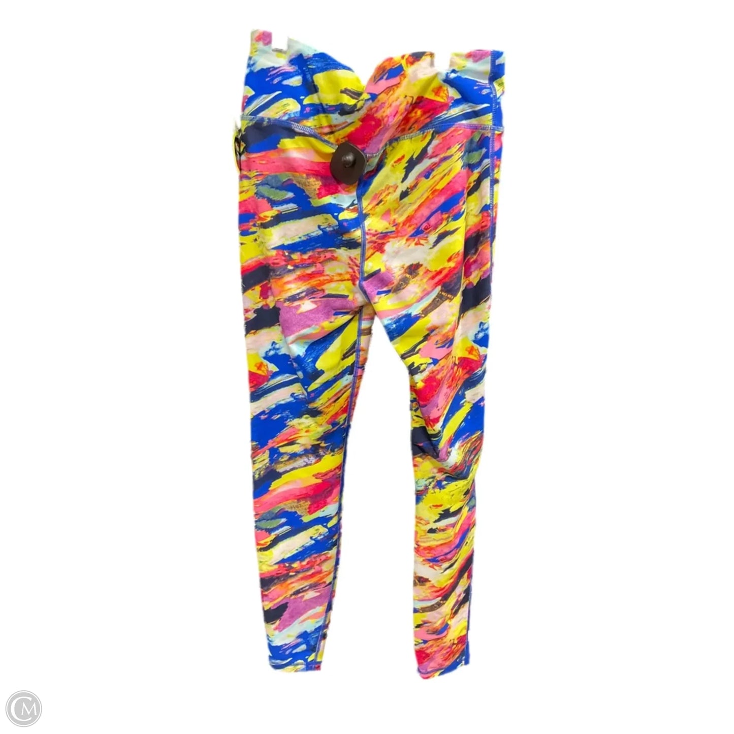 Athletic Leggings By Athletic Works In Multi-colored, Size: S