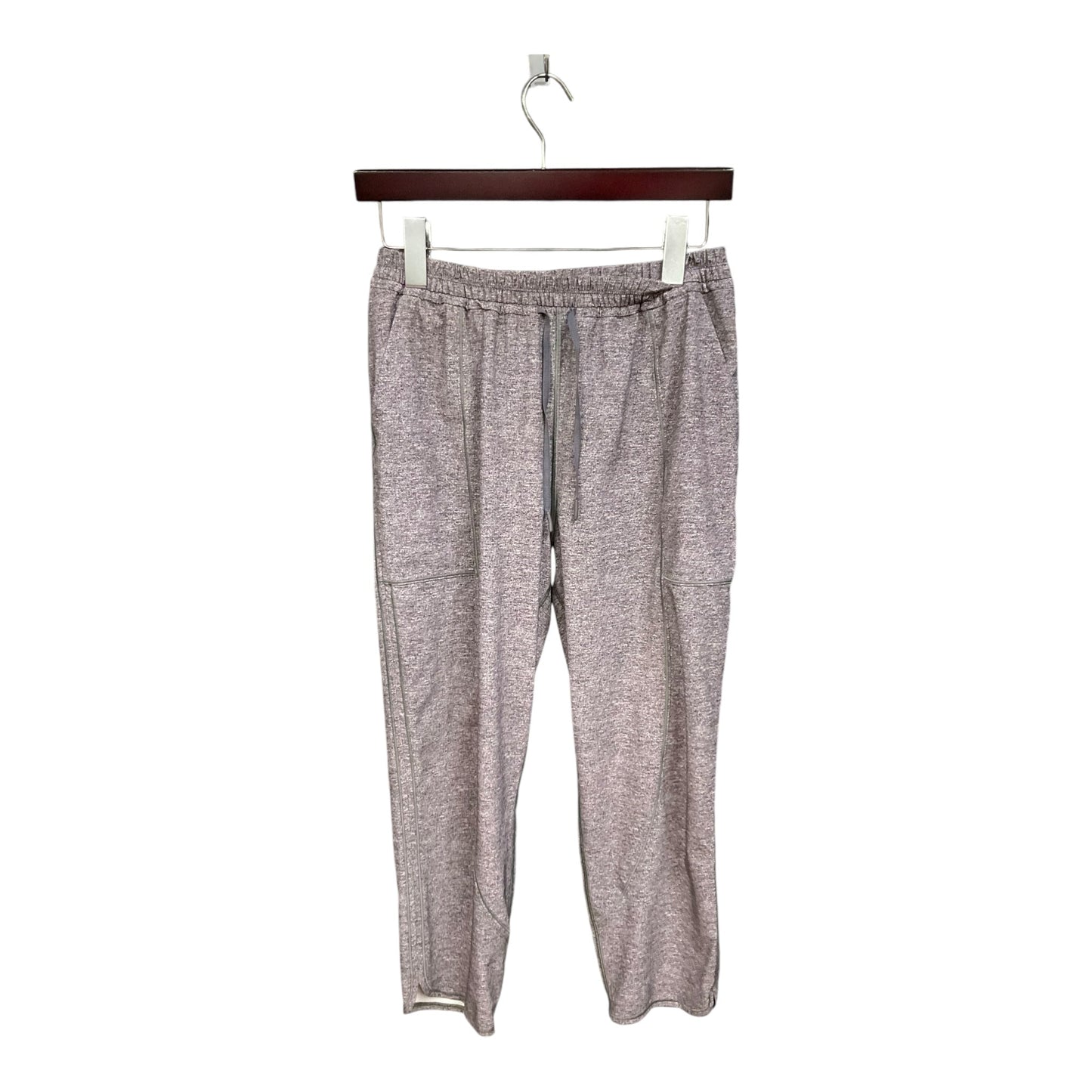 Athletic Capris By Lululemon In Grey, Size: S