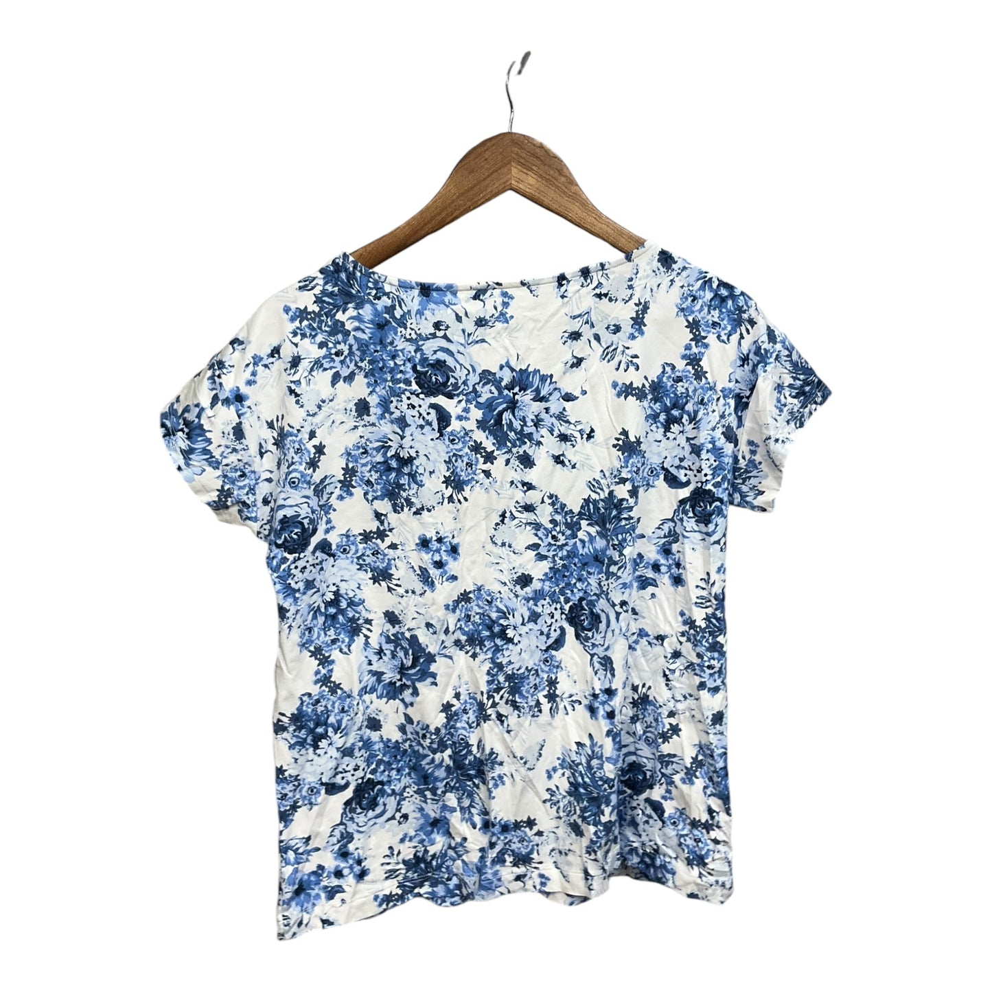 Top Sleeveless By J. Jill In Floral Print, Size: S