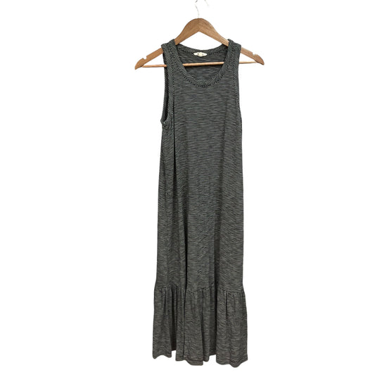 Dress Casual Maxi By Madewell In Striped Pattern, Size: L