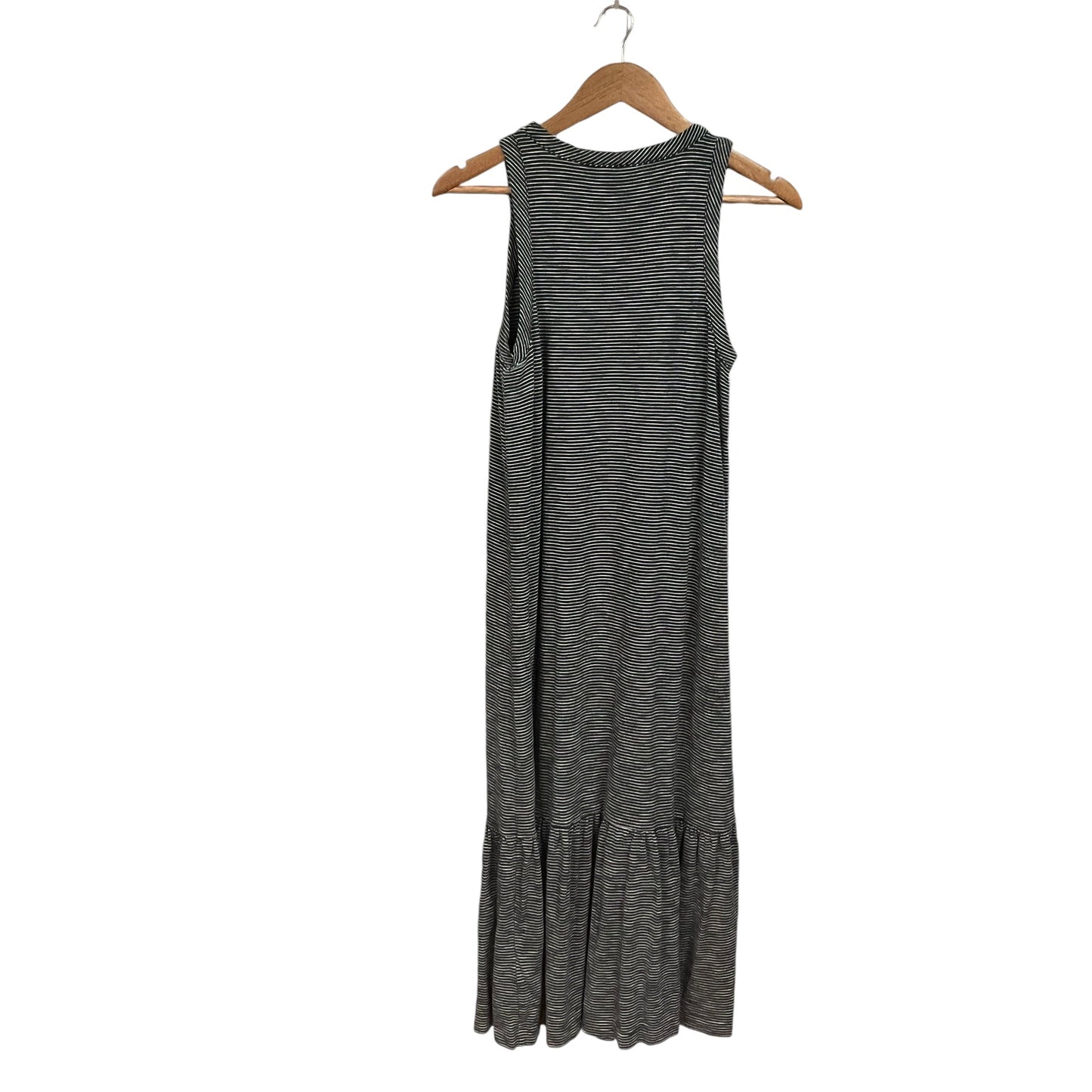 Dress Casual Maxi By Madewell In Striped Pattern, Size: L