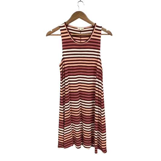 Dress Casual Short By Madewell In Striped Pattern, Size: L