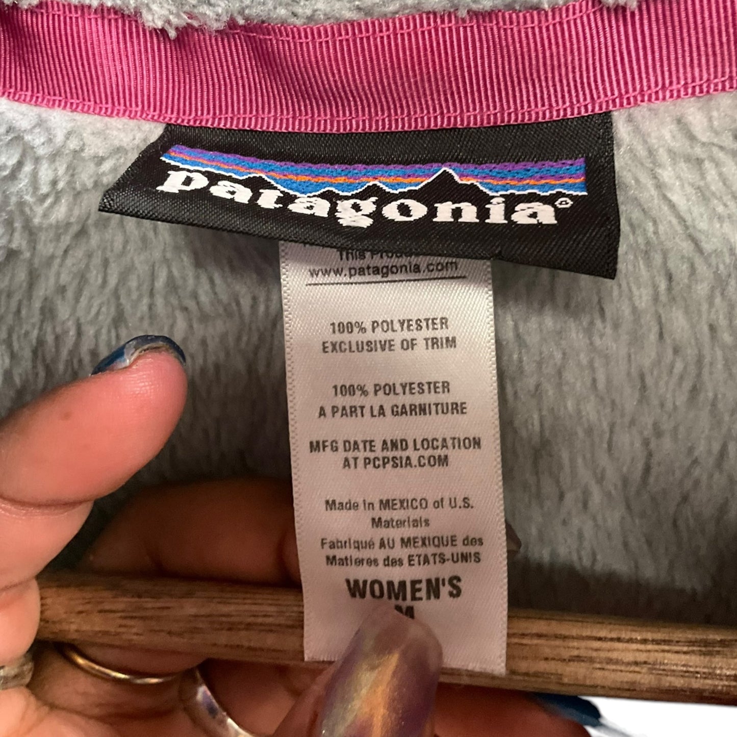 Athletic Fleece By Patagonia In Grey, Size: M