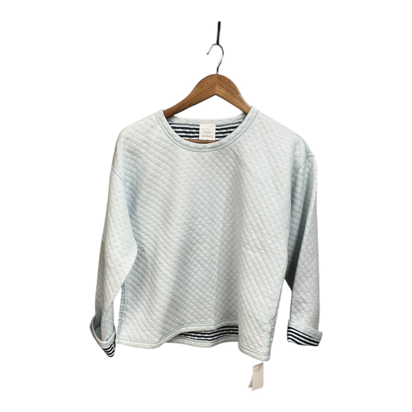 Top Long Sleeve By J. Crew In Blue, Size: M