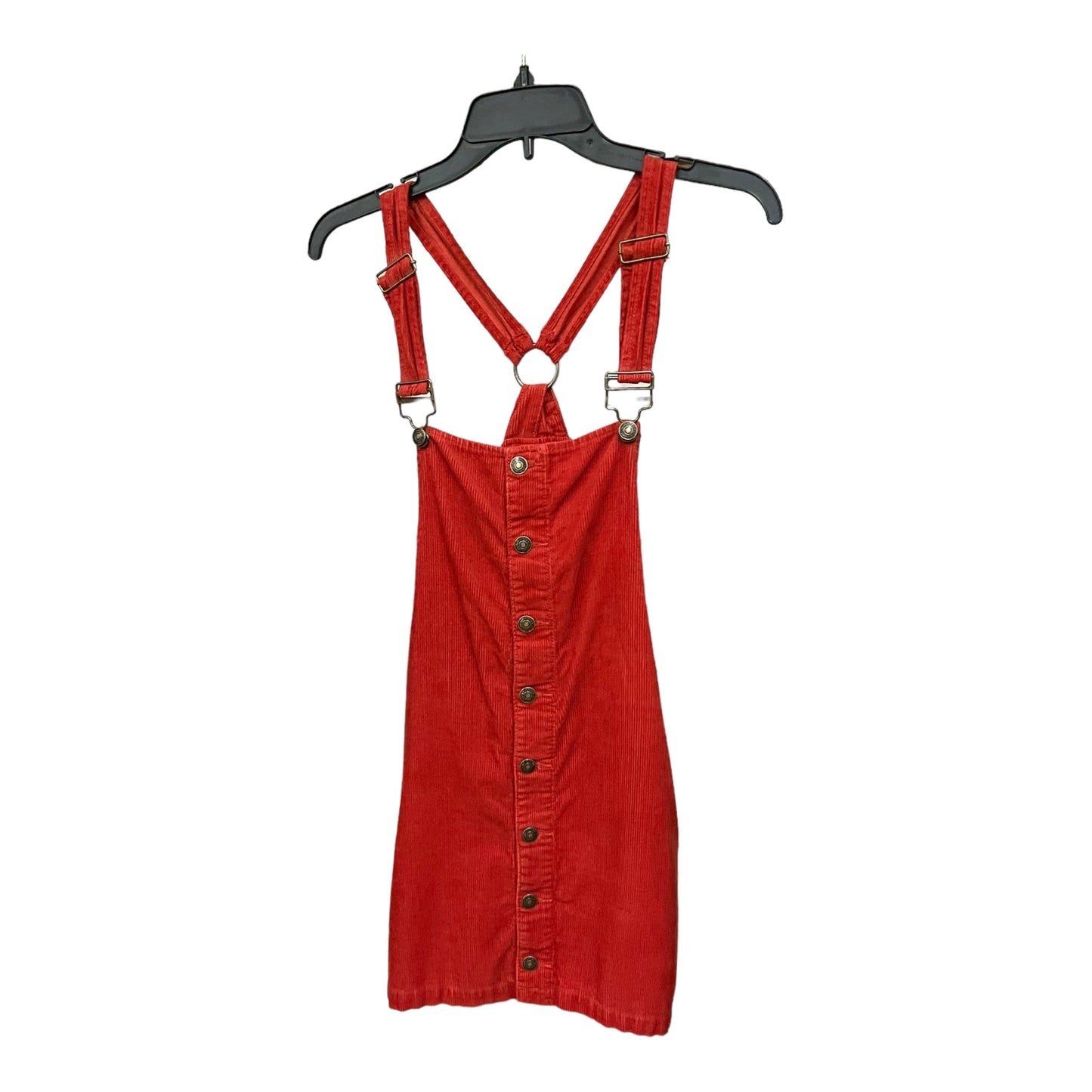 Red Overalls Forever 21, Size M