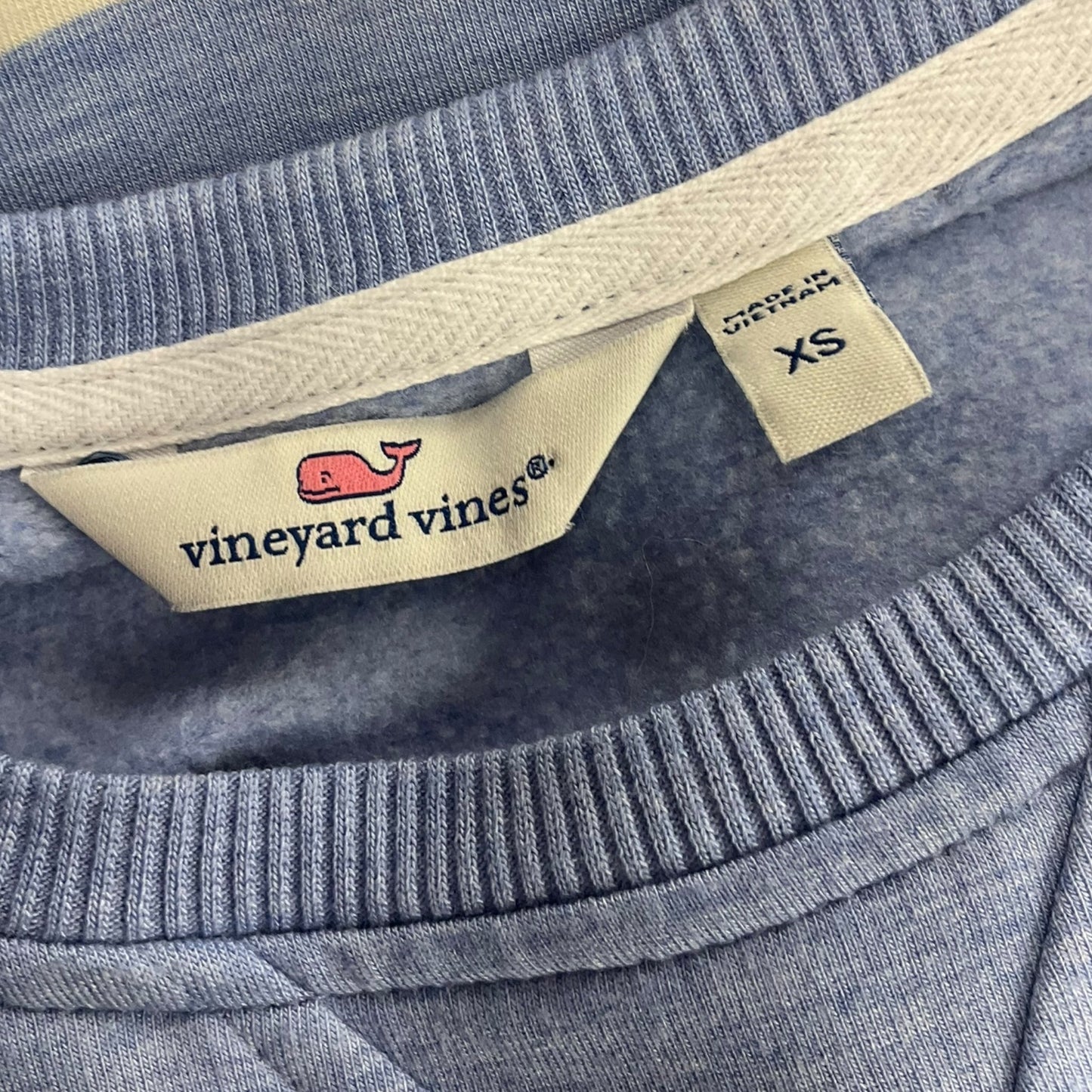 Sweatshirt Crewneck By Vineyard Vines In Striped Pattern, Size: Xs