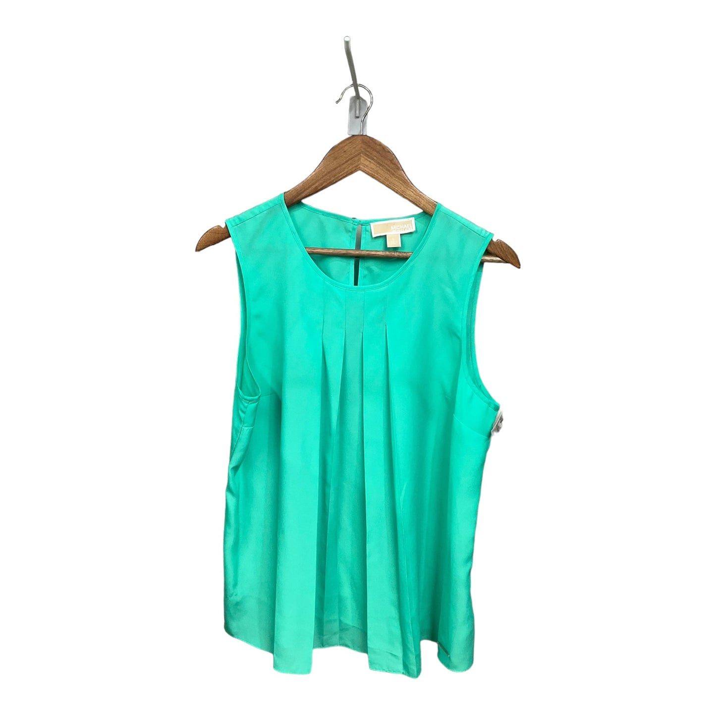 Top Sleeveless By Michael Kors In Green, Size: L