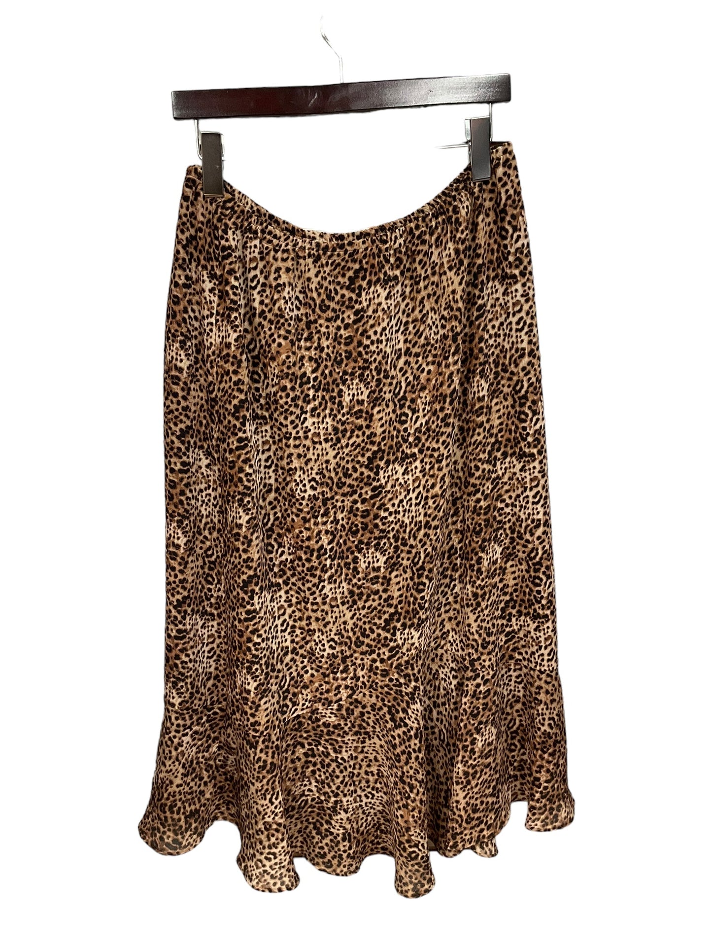 Skirt Maxi By Emma James In Animal Print, Size: 1x