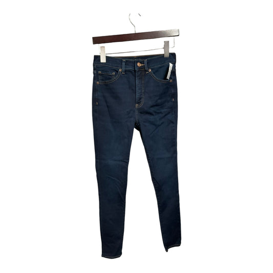 Jeans Skinny By Express In Blue Denim, Size: 2