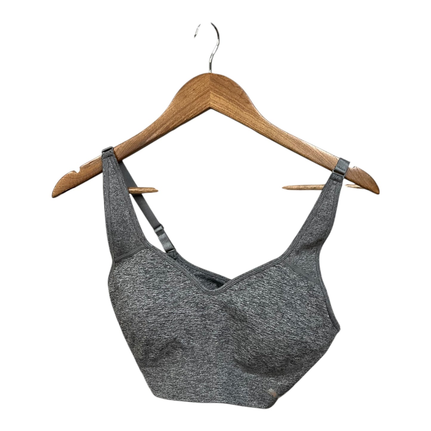 Athletic Bra By Puma In Grey, Size: L