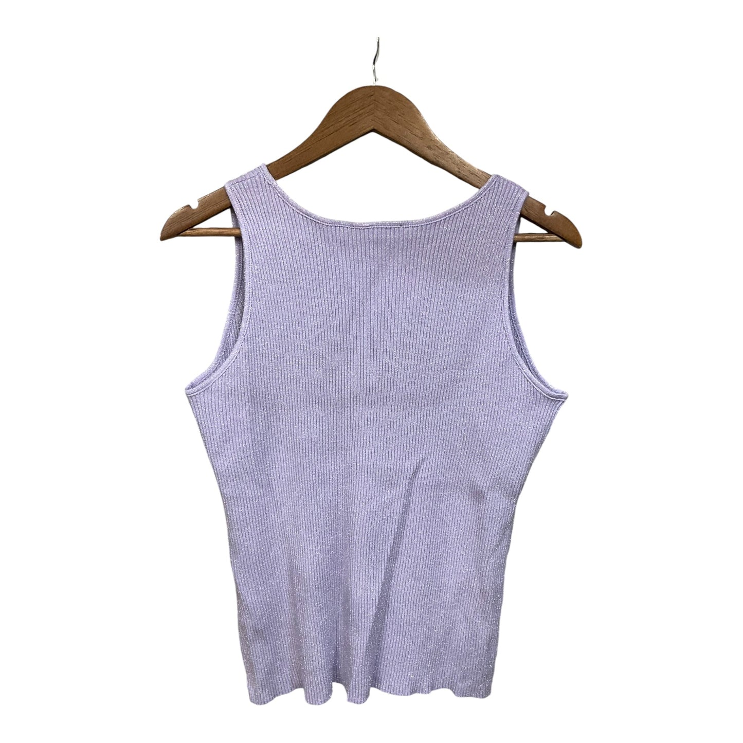 Top Sleeveless By Inc In Purple, Size: Xl