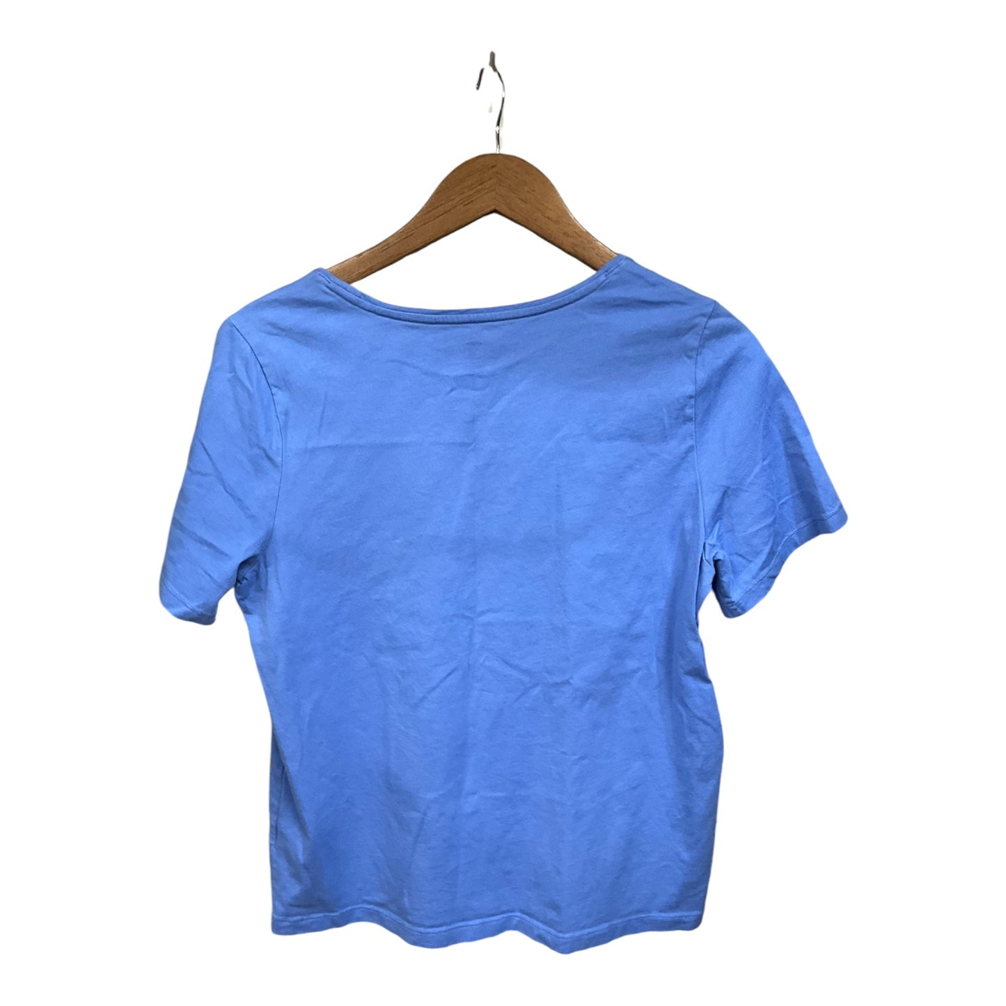 Top Short Sleeve By Cj Banks In Blue, Size: Xl