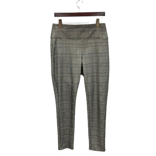 Pants Leggings By Apt 9 In Plaid Pattern, Size: L