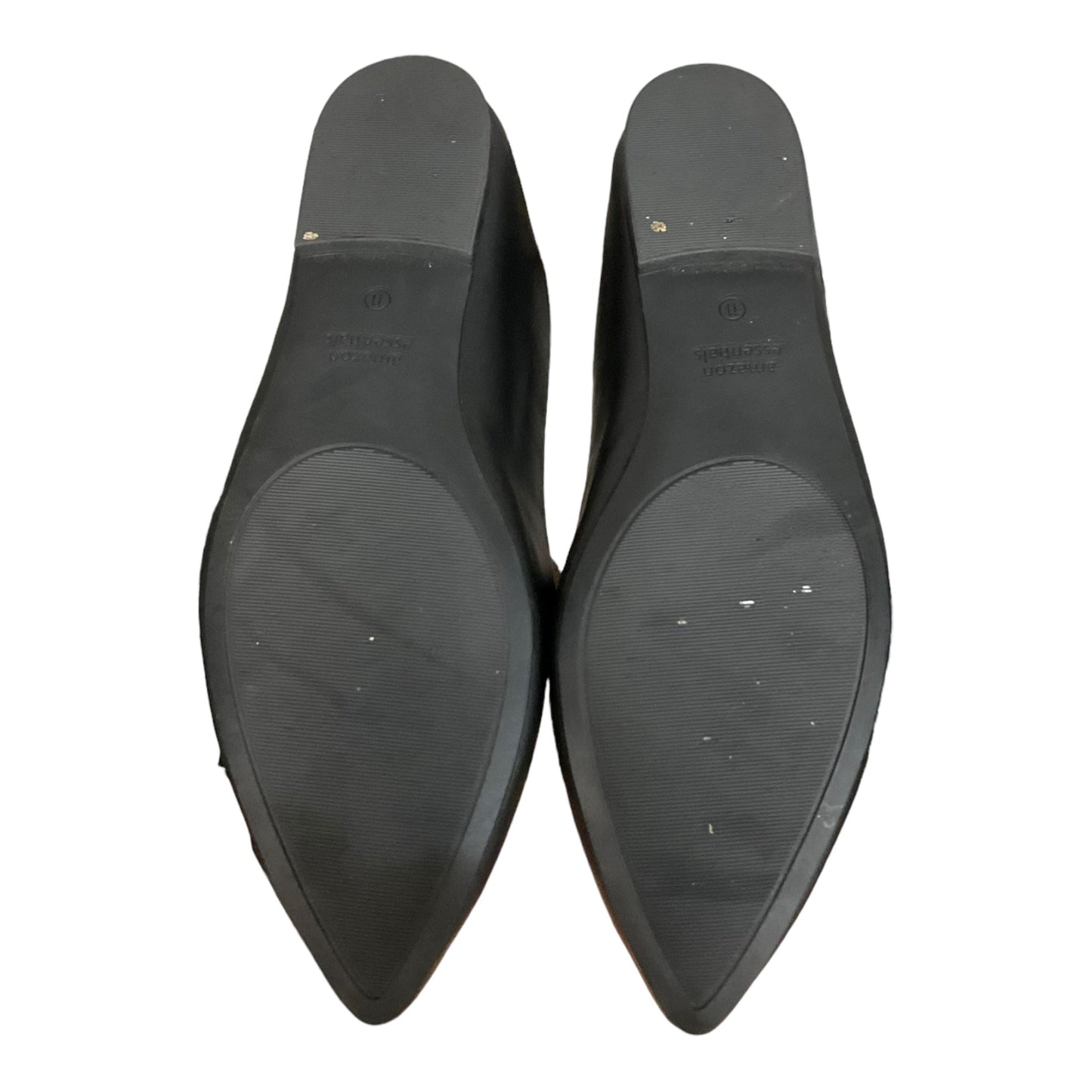 Black Shoes Flats Amazon Essentials, Size 11