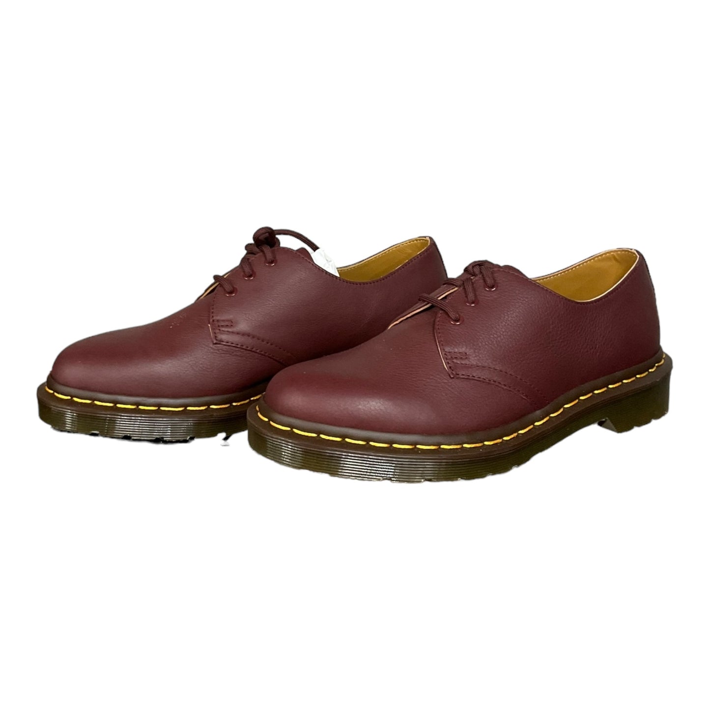 Red Shoes Flats Dr Martens, Size 8