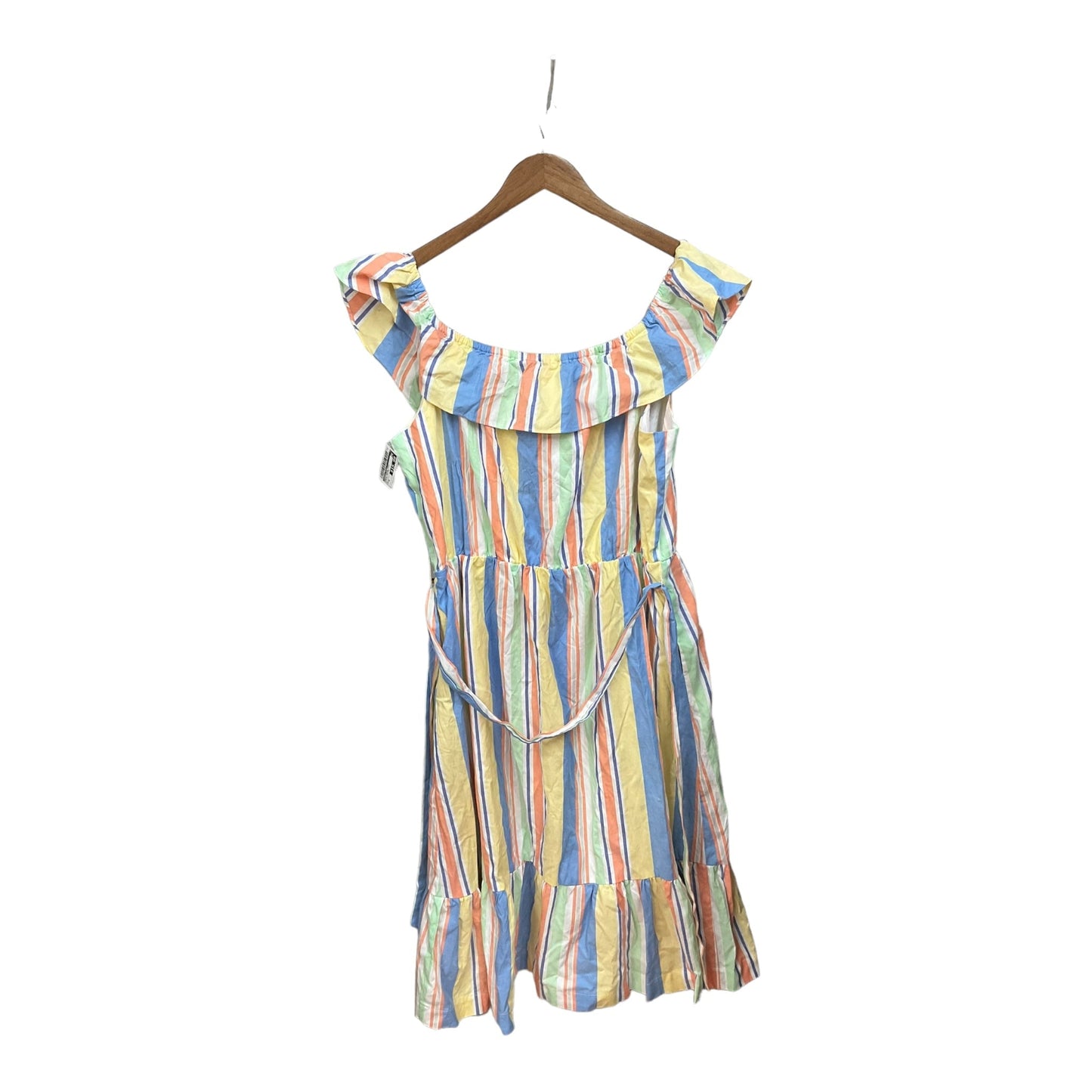 Dress Casual Midi By Draper James In Striped Pattern, Size: Xl