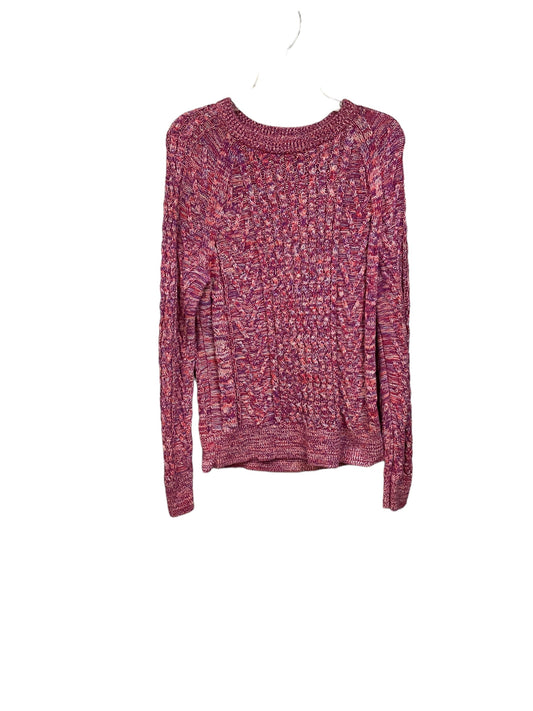 Sweater By Gap In Purple & Red, Size: M