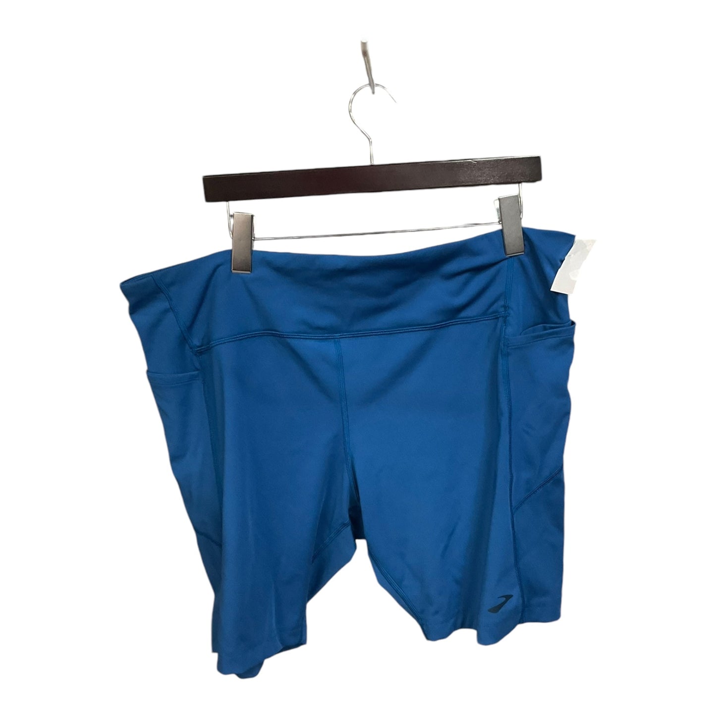 Athletic Shorts By Brooks In Blue, Size: Xxl