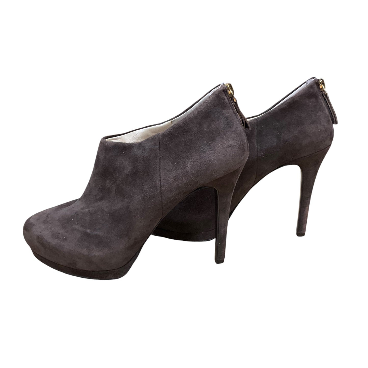 Shoes Heels Platform By Nine West In Brown, Size: 8.5