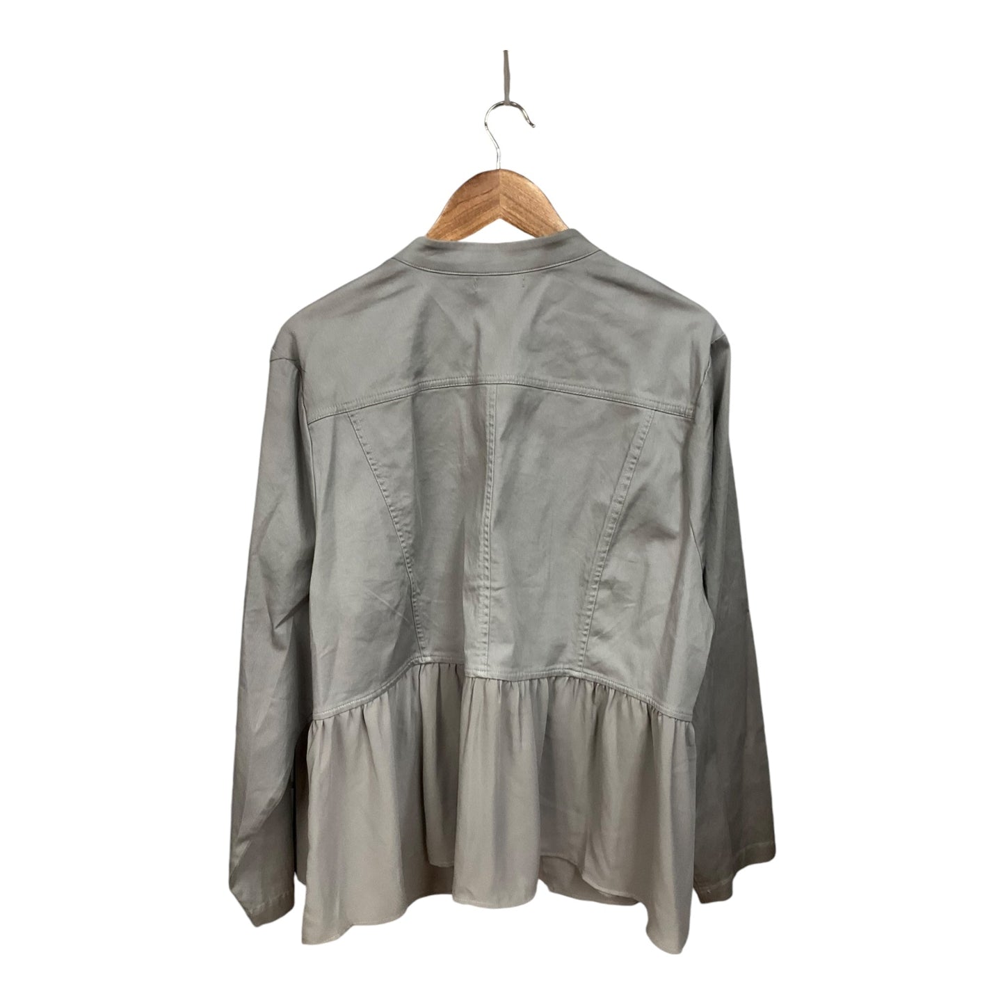 Jacket Other By Torrid In Grey, Size: 4x