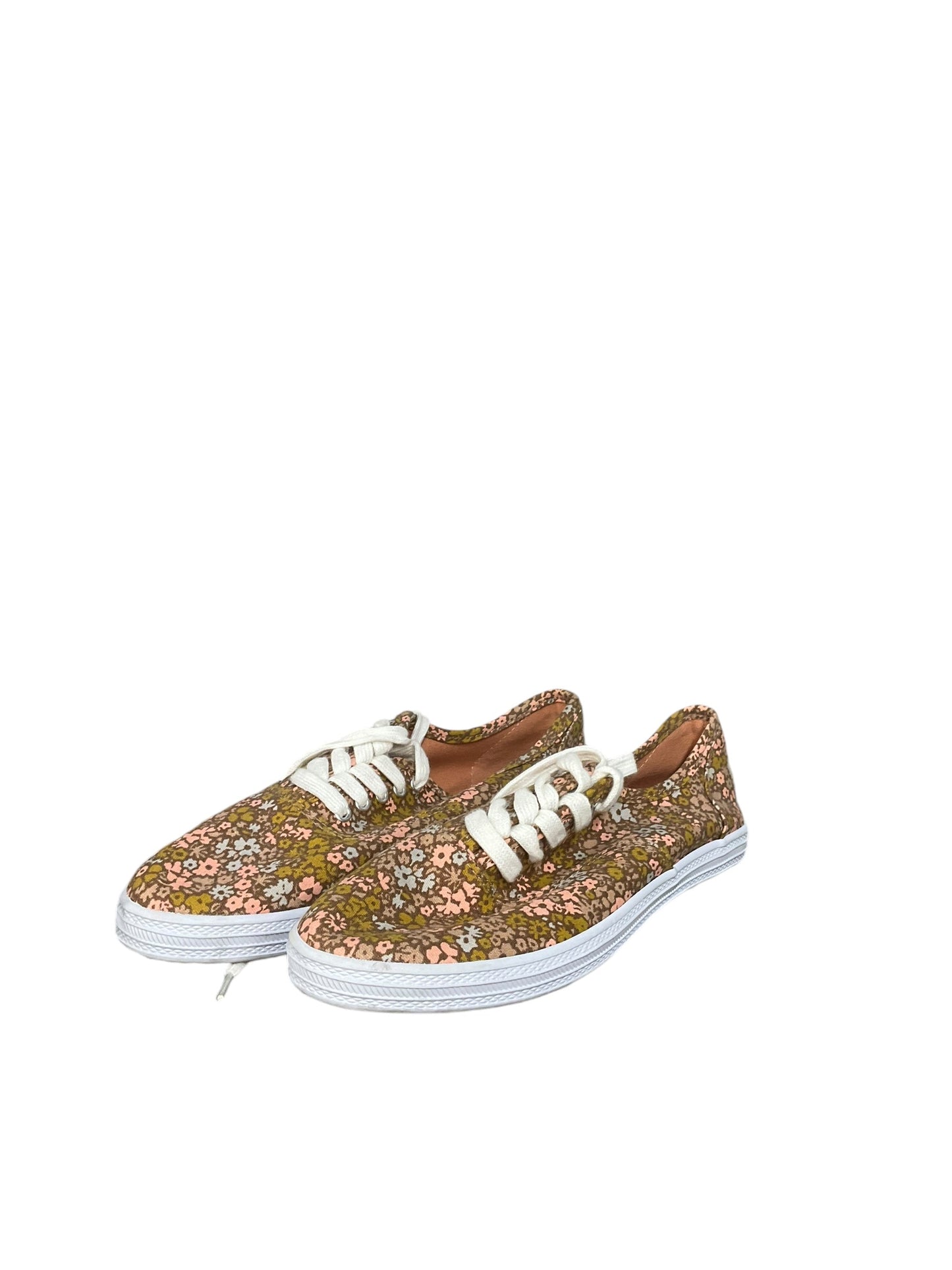 Shoes Sneakers By Universal Thread In Floral Print, Size: 8