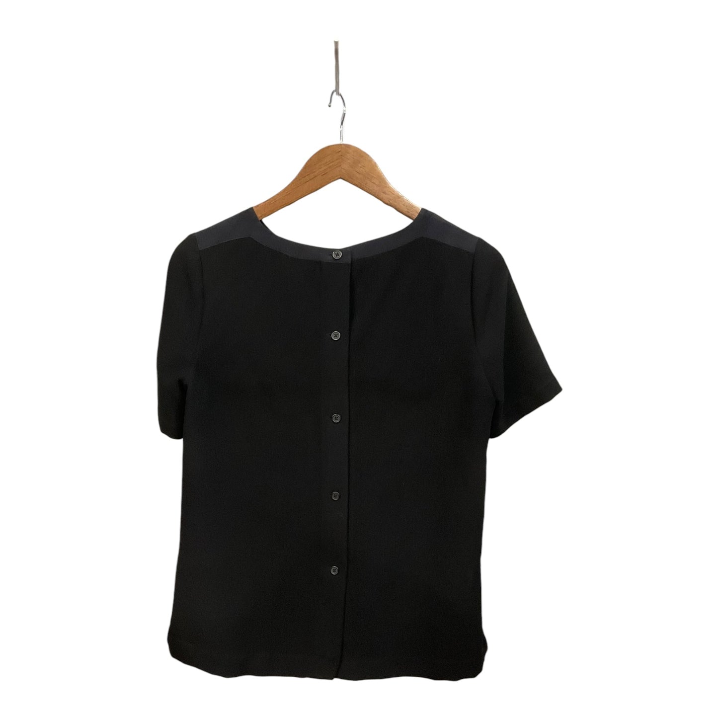 Top Short Sleeve By Madewell In Black, Size: S