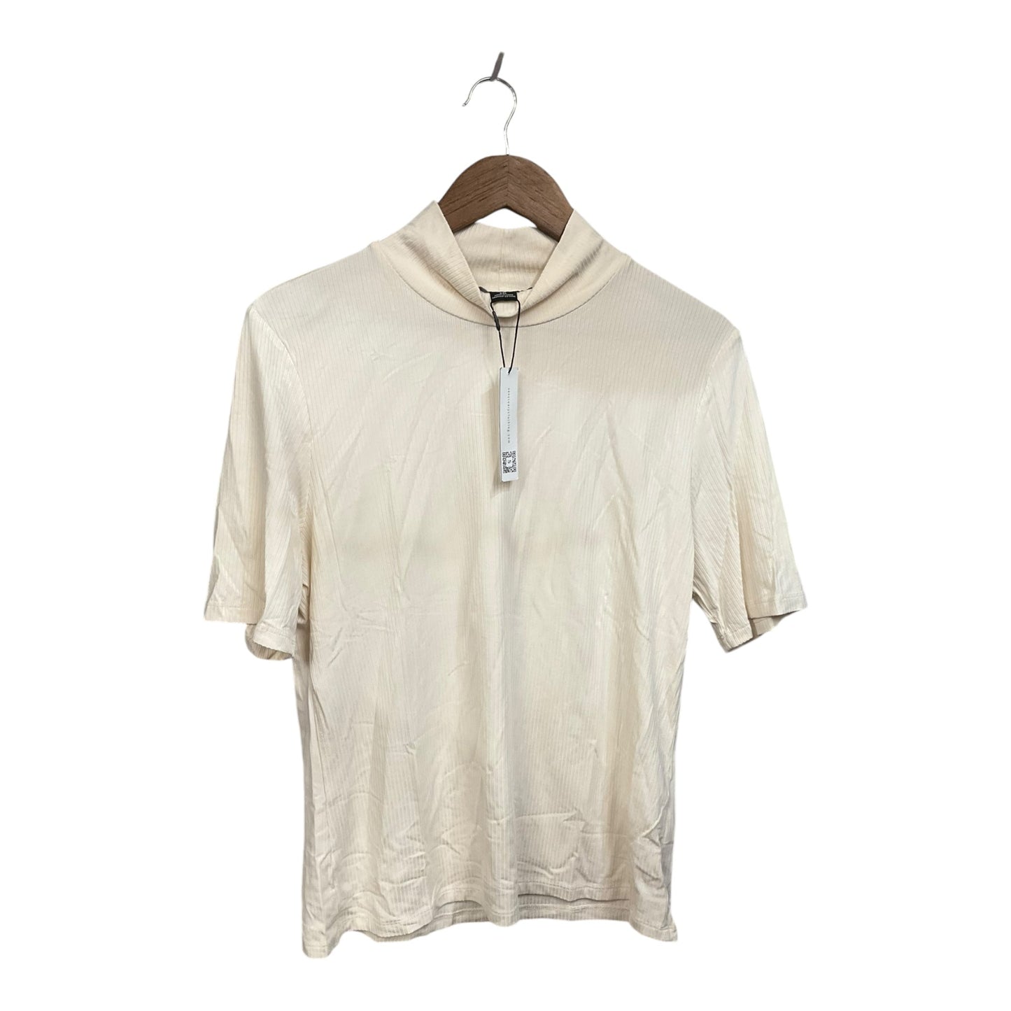 Top Short Sleeve By Sanctuary In Beige, Size: Xxl