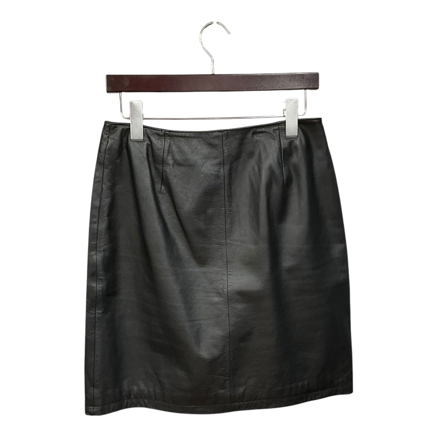 Skirt Mini & Short By Wilsons Leather In Black, Size: M