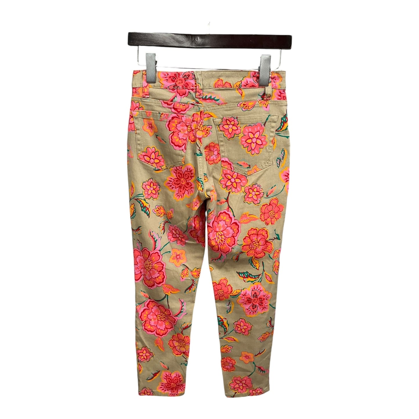 Jeans Skinny By Jones New York In Floral Print, Size: 2p