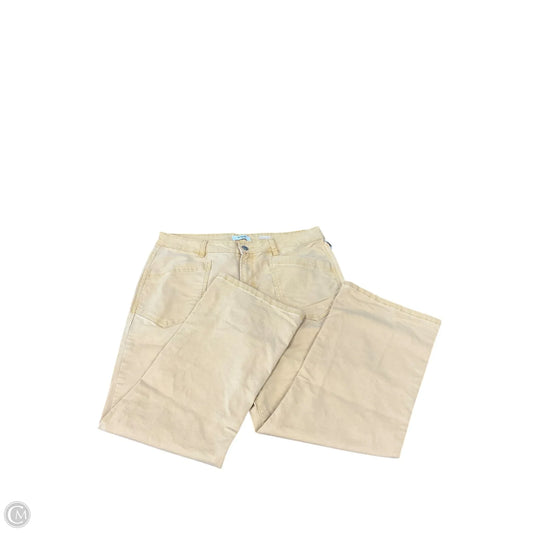 Pants Wide Leg By Kensie In Yellow, Size: 12