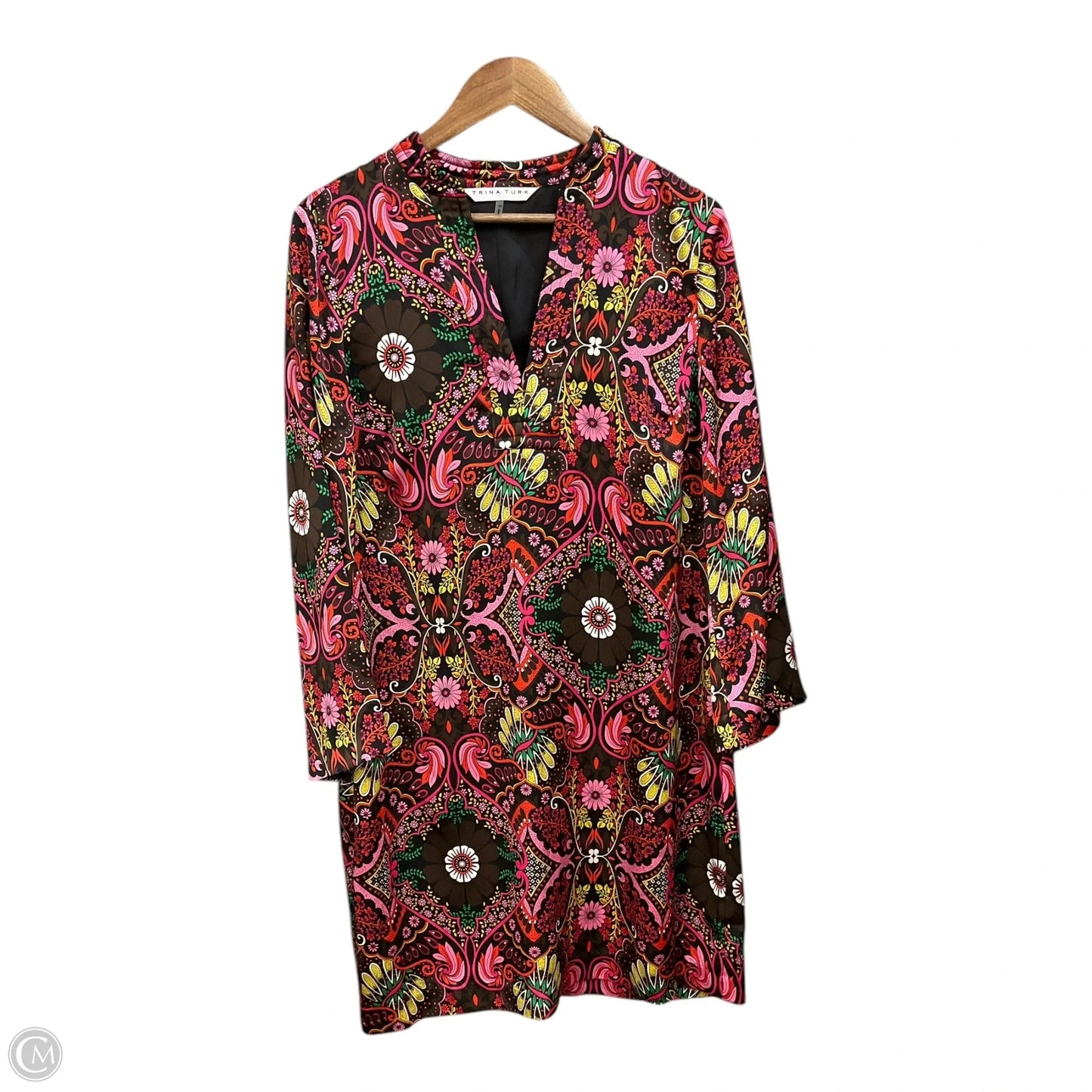 Dress Casual Short By Trina Turk In Floral Print, Size: M