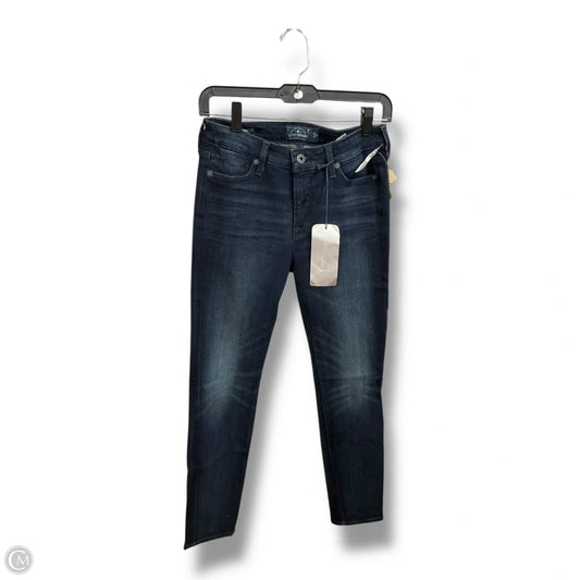 Jeans Skinny By Lucky Brand In Blue Denim, Size: 4