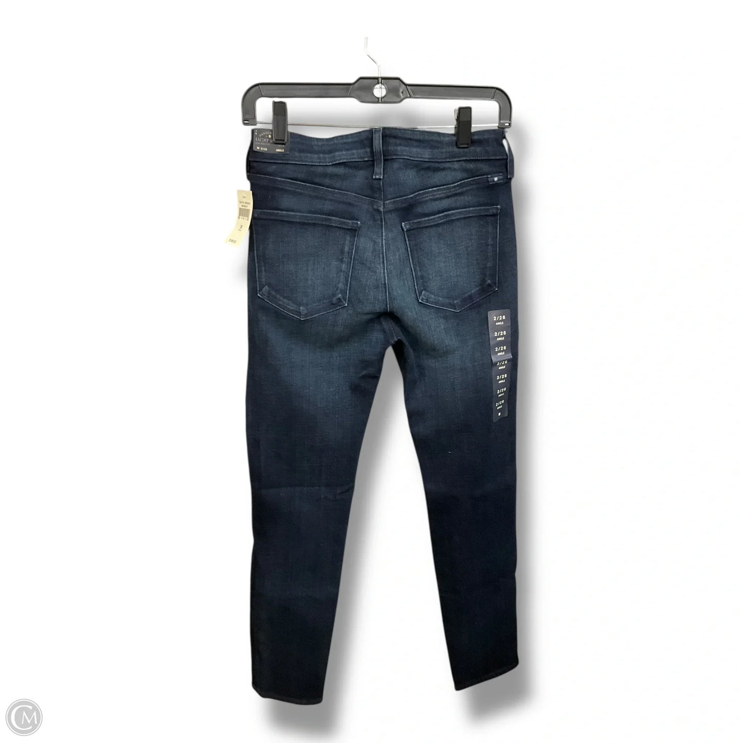 Jeans Skinny By Lucky Brand In Blue Denim, Size: 4