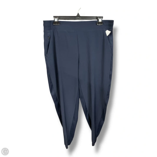 Athletic Pants By Athleta In Navy, Size: Xl