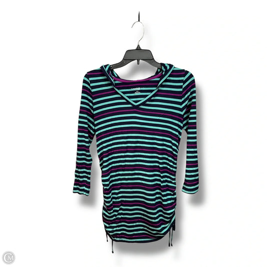 Maternity Top Long Sleeve By Liz Lange Maternity, Size: M