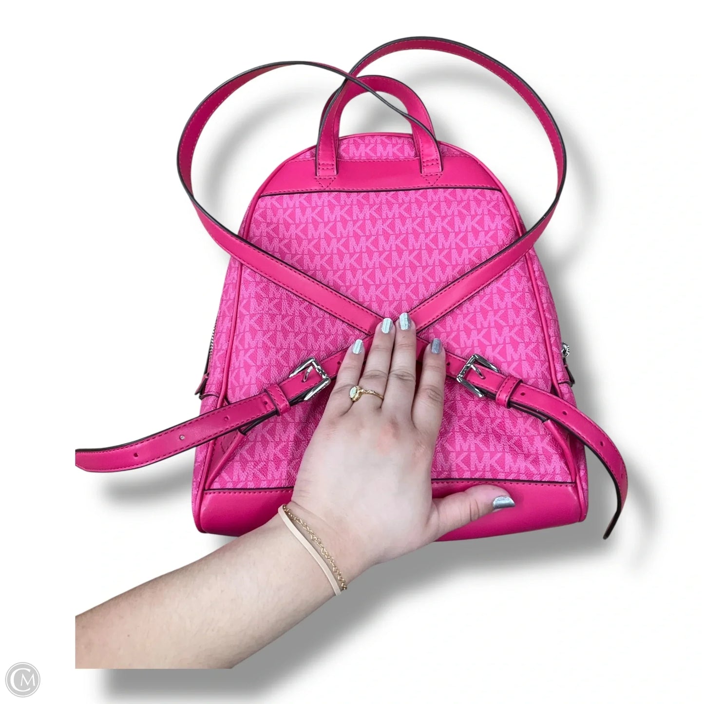 Backpack Leather By Michael By Michael Kors, Size: Medium