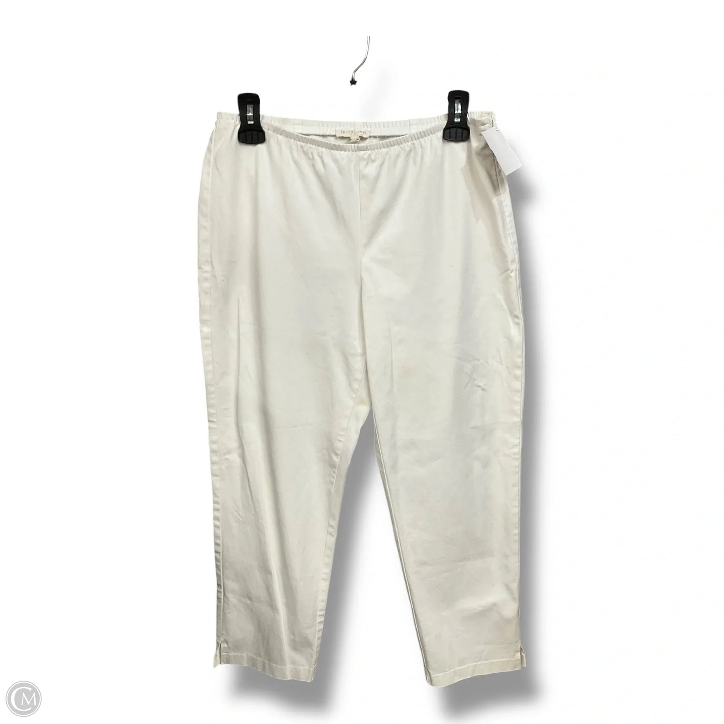 Pants Other By Eileen Fisher In White, Size: Mp