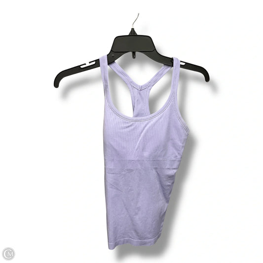 Athletic Tank Top By Lululemon In Purple, Size: S