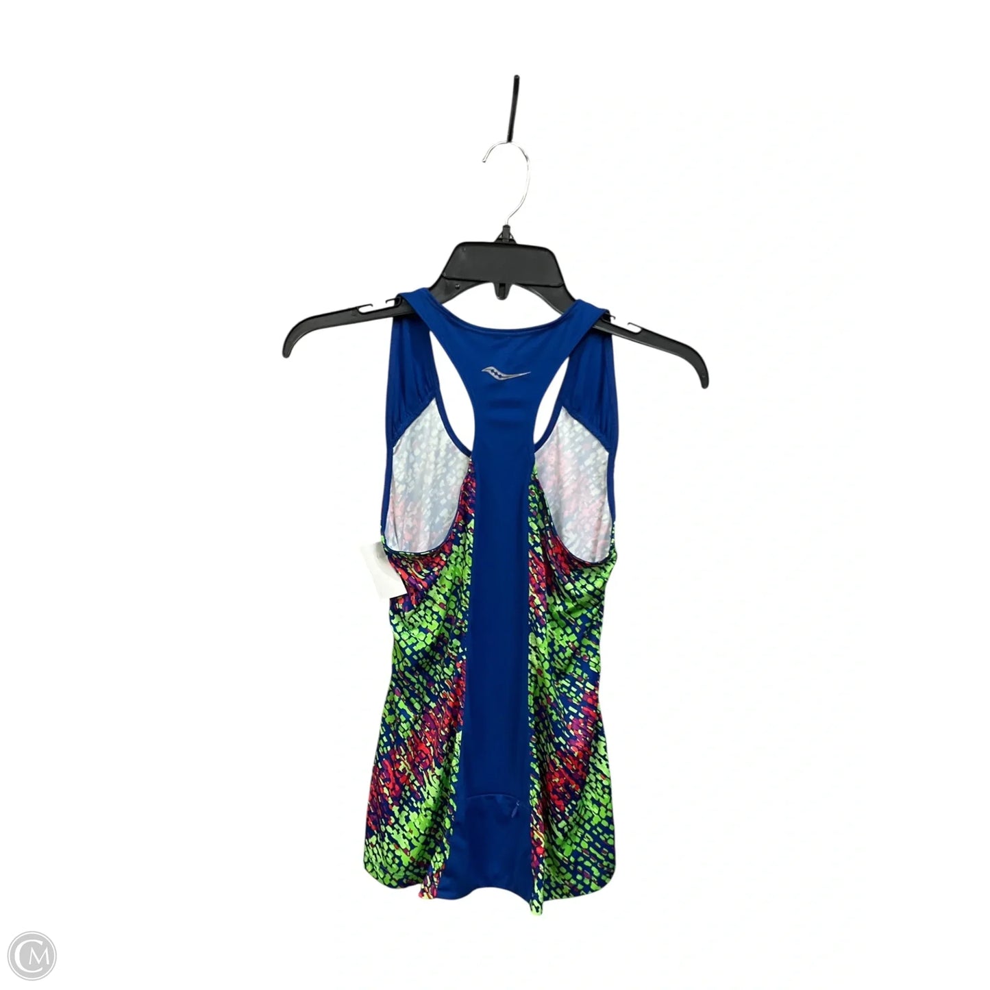 Athletic Tank Top By Saucony In Multi-colored, Size: S