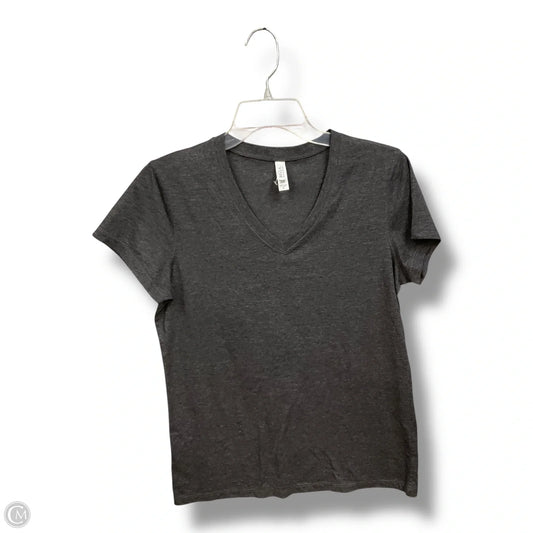 Top Short Sleeve Basic By Bella + Canvas In Grey, Size: Xl