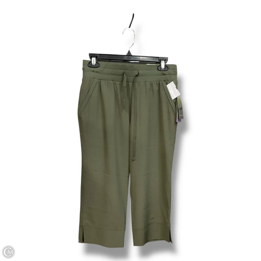 Athletic Capris By Tek Gear In Green, Size: S